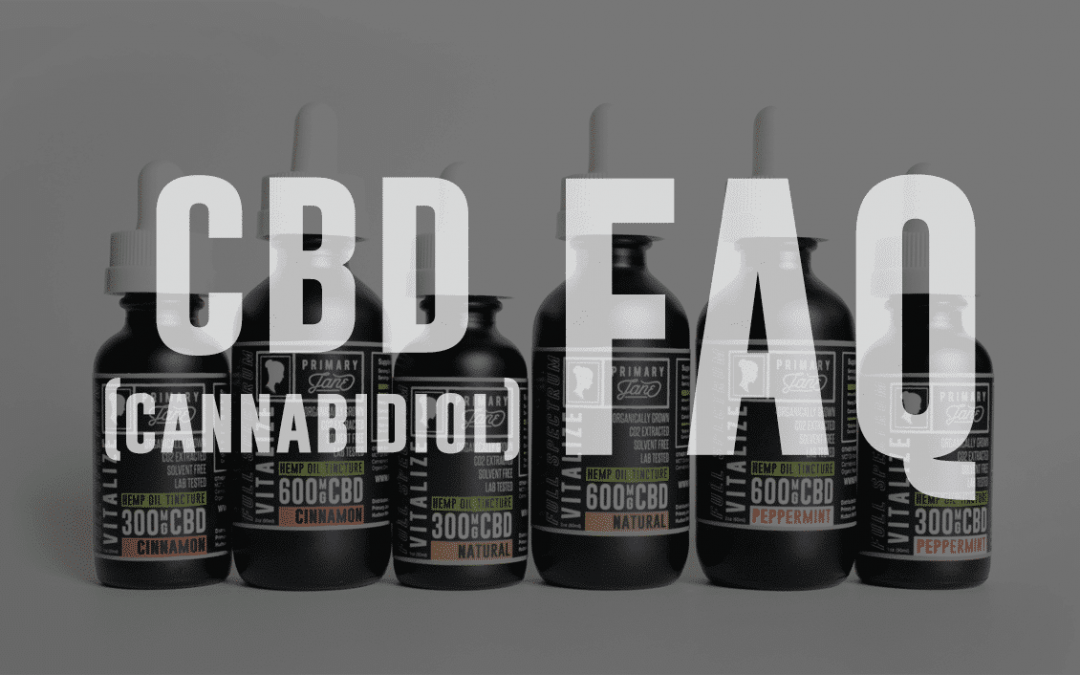 Frequently Asked Questions About CBD (Cannabidiol)