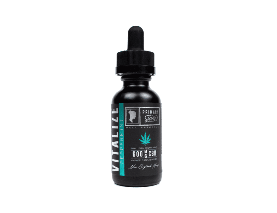 Primary Jane Peppermint CBD Tincture Drops 600mg