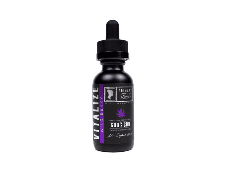 Primary Jane Wild Berry CBD Tincture Drops 600mg