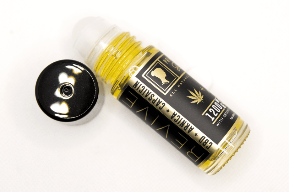 CBD Topical Roll On Revive 1200mg Top Cap