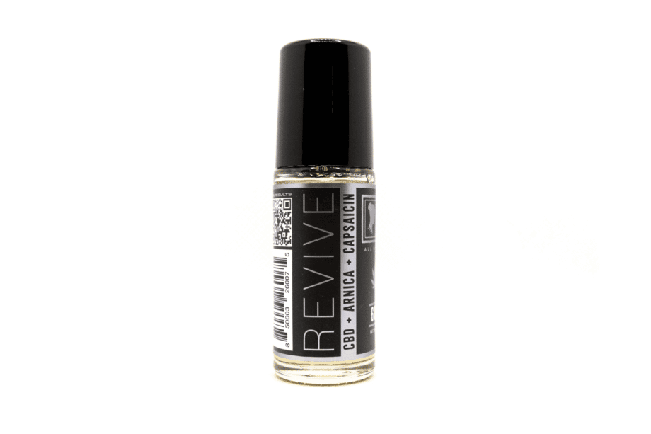 Primary Jane CBD topical Roll On Revive 600mg Side View