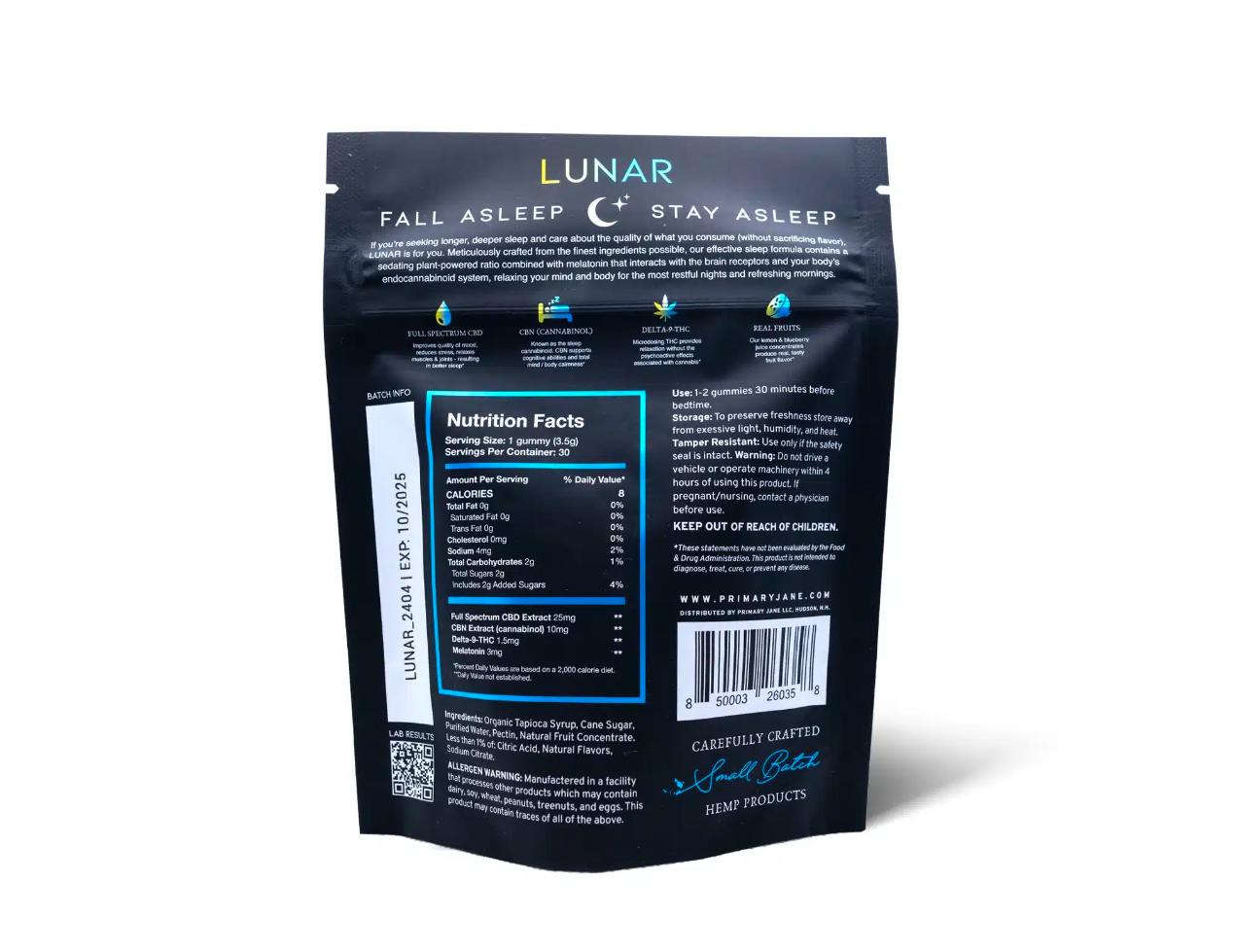 LUNAR BACK BAG