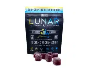 LUNAR CBN Gummy Pouch