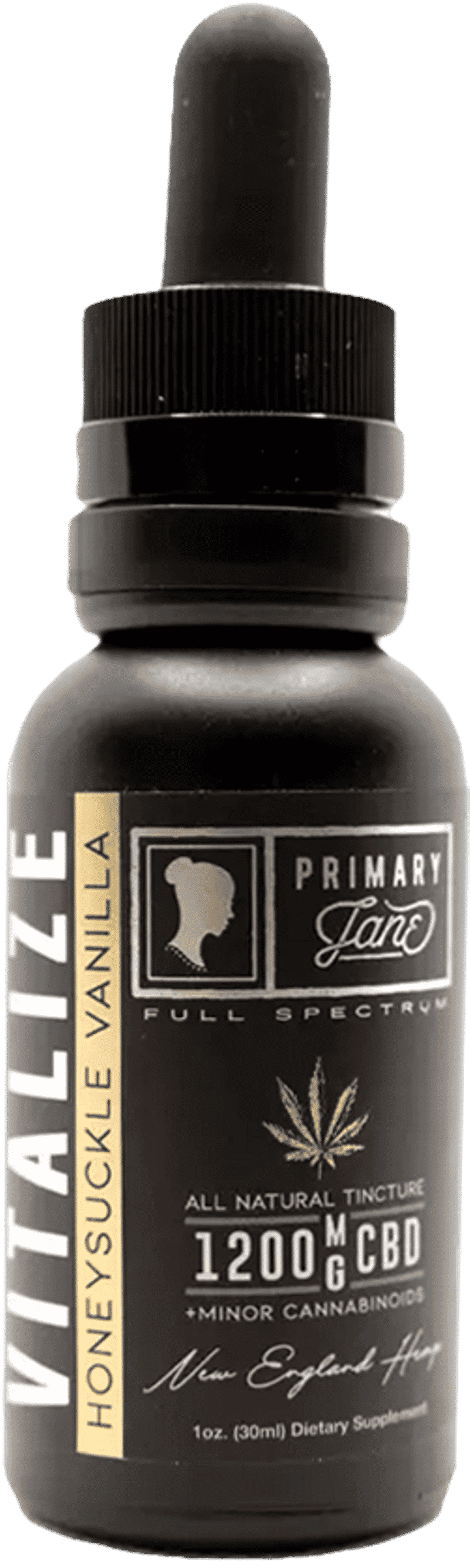 vitalize cbd oil primary jane 1200mg honeysuckle vanilla