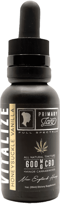 vitalize cbd oil primary jane 600mg honeysuckle vanilla
