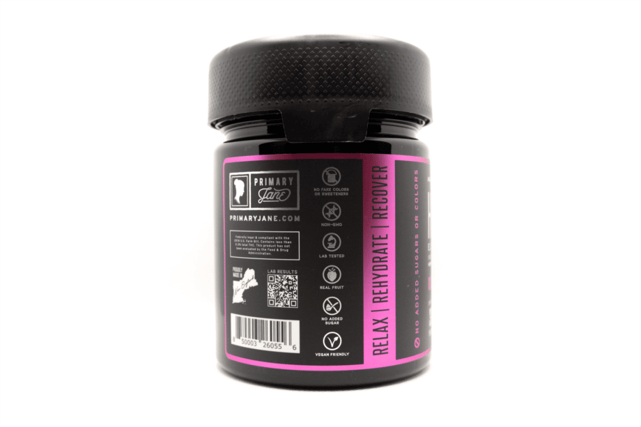 Primary Jane Strawberry Dragon Fruit 900mg Side View