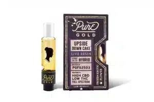 Pure GOLD Live Resin | 1G Full Spectrum CBD Vape