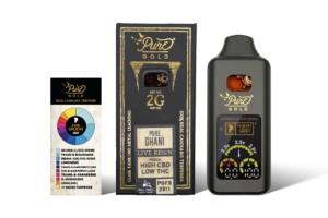2G Full Spectrum CBD Disposable Vape Pen | Pure GOLDâ„¢ Live Resin