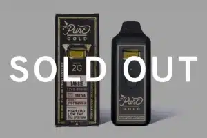 2G Full Spectrum CBD Disposable Vape Pen | Pure GOLD™ Live Resin