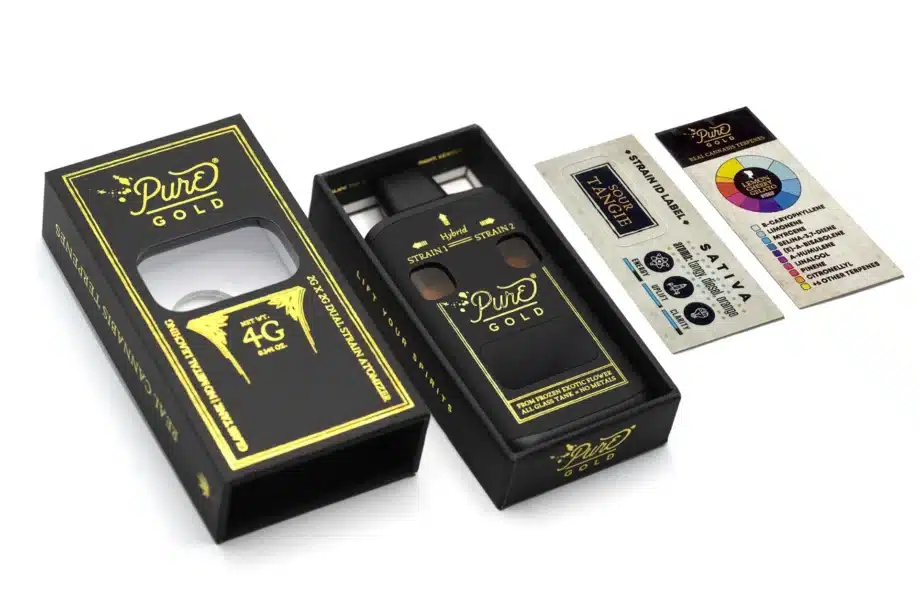 4G CBD Live Resin - Dual Chamber Disposable Vape Pen | Pure GOLD™ - Image 2