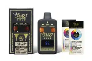 4G THCA Live Resin - Dual Chamber Disposable Vape Pen | Pure GOLD™