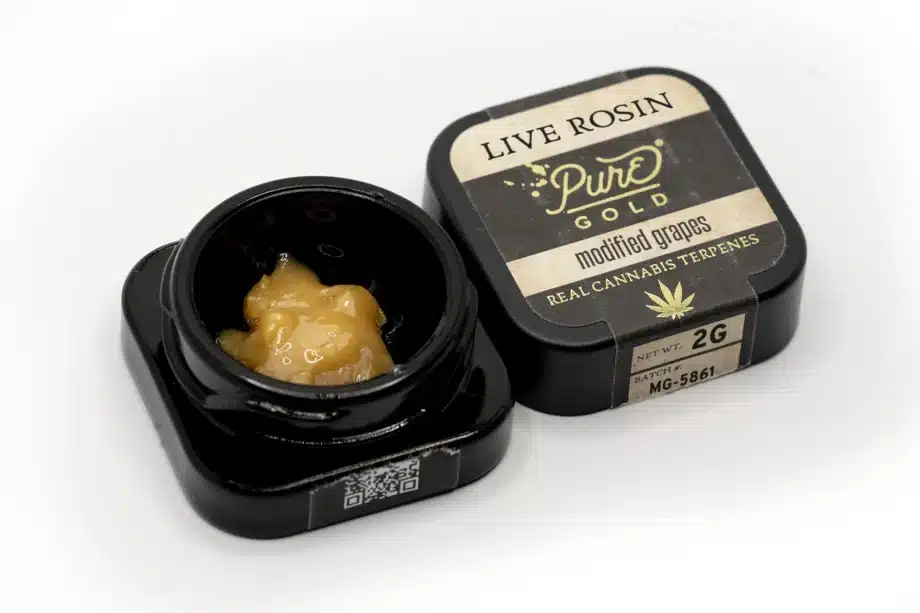 THCA Live Rosin | Pure GOLD™