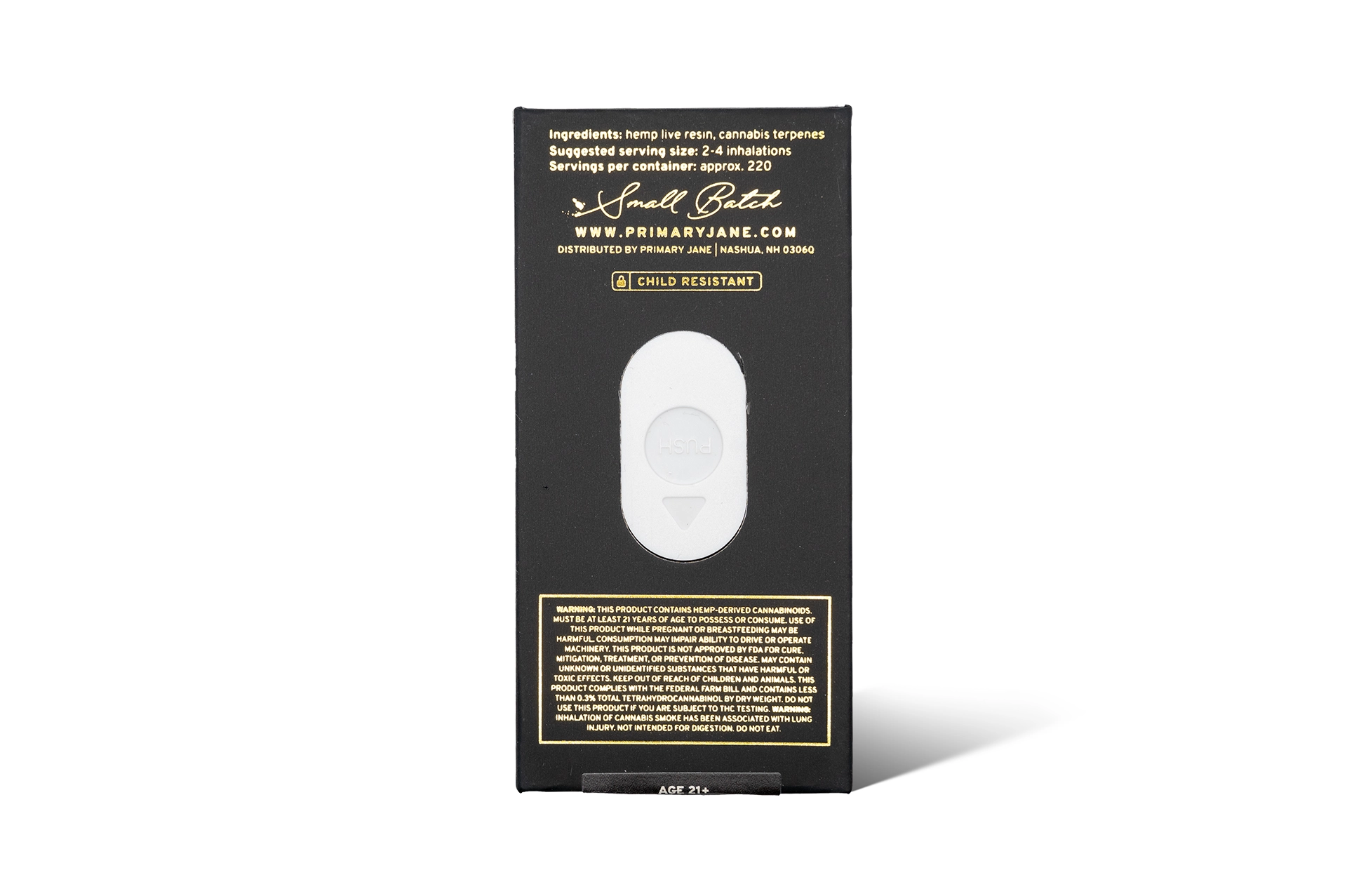 Pure GOLD™ 2G CBD Live Resin Carts - Image 2